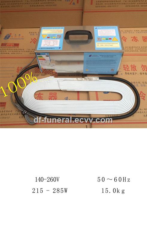 Stainless steel hand Freezing CoffinEmbalmed body of remains