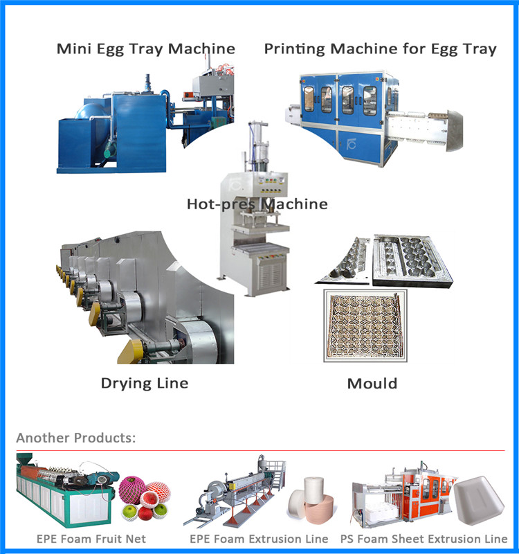 Good Quality Egg Tray Making Machine Price Made In China with FC Machinery