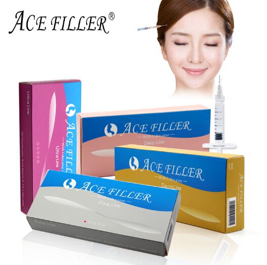 Factory 1CC ACE FILLER Hyaluronic Acid Filler Injection for Anti Wrinkle