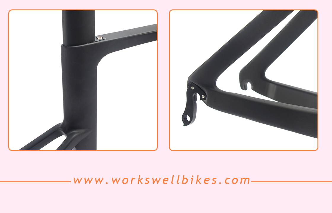 2017 workswell Carbon AERO DI2 System Compatible Carbon Road Bike Frame