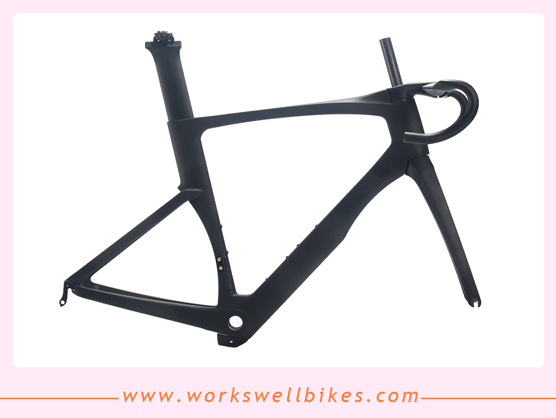 2017 workswell Carbon AERO DI2 System Compatible Carbon Road Bike Frame