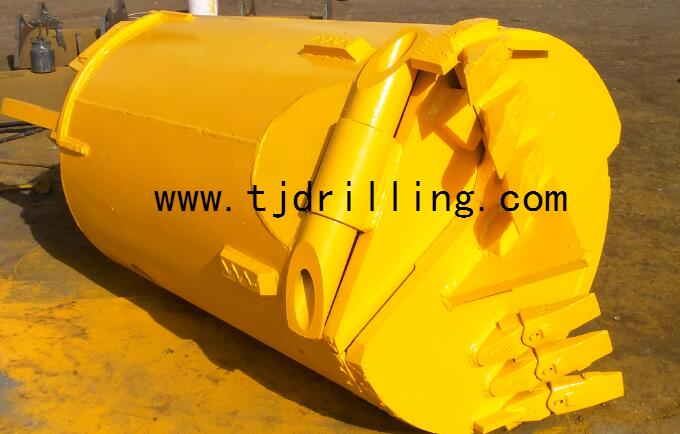 Double cut Drilling Bucket