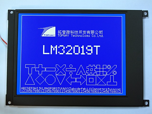 320X240 57 Graphic LCD Module Cog Type LCD Display LM32019T Compatible with Sharp Lm32019