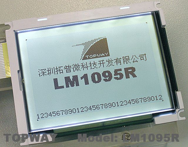 192X128 Graphic LCD Display Cog Type LCD Module LM1095R