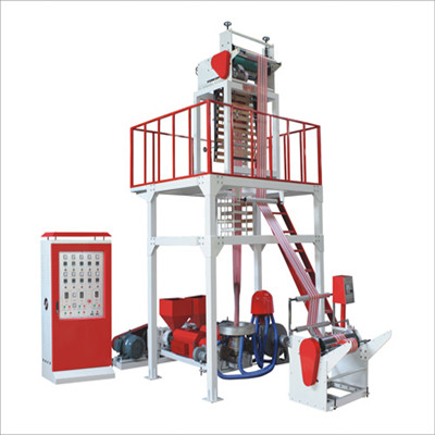 double screw double color film blowing machine