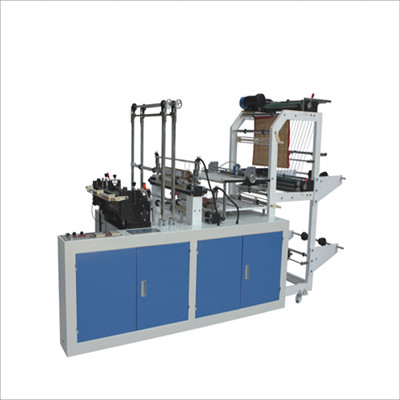 double layer four lins cool cutting bag making machine