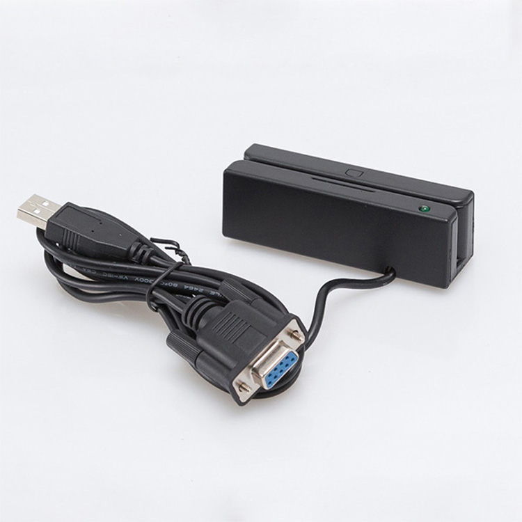 EMV HiCo LoCo USB Magnetic Strip 3 tracks Magstrip Card Reader MSR100 Reads ISO7811