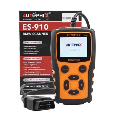 Autophix ES910 Engine ABS SRS OBD Repair Scanner For BMW MINi