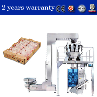 Automatic Frozen Chicken / Fruit / Vegetable Packing Machine