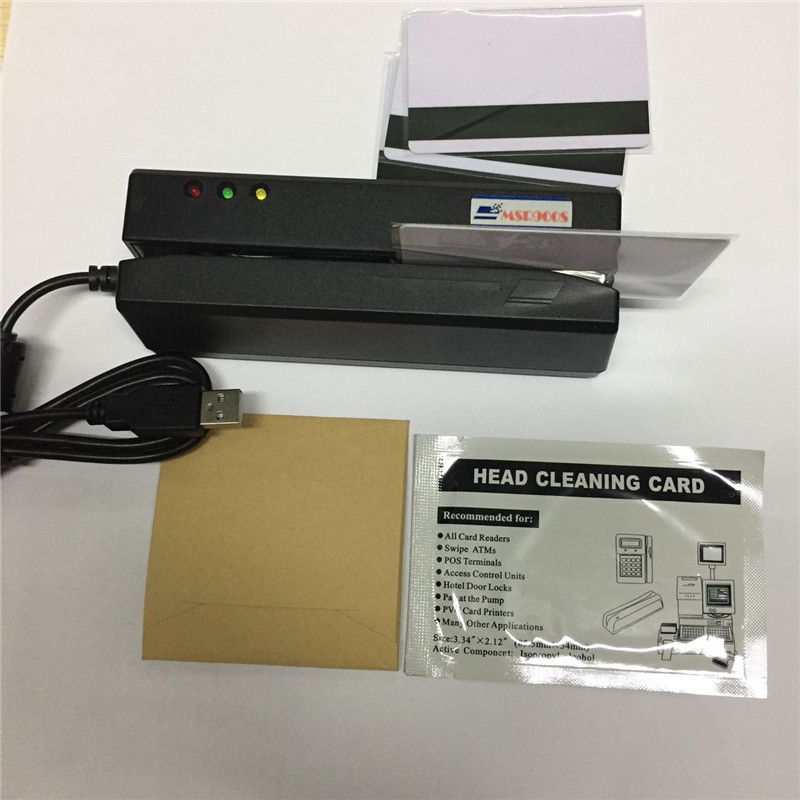 MSR900S USB magnetic card reader and writer Encoder compatiable with MSR206