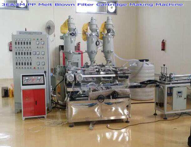Multilayer Structure High Efficiency PP Melt Blown Filter Cartridge Manufacturing Machine