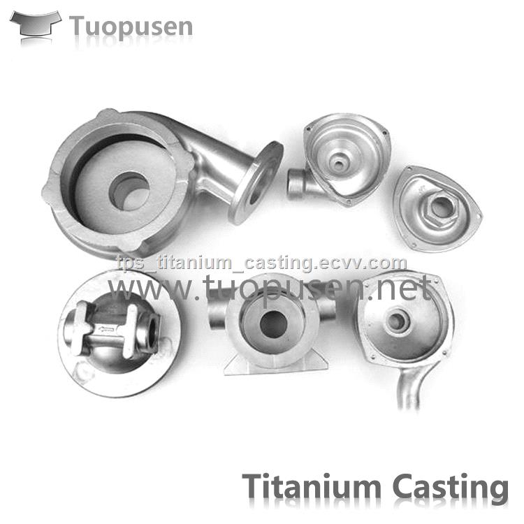Titanium pump investiment casting parts