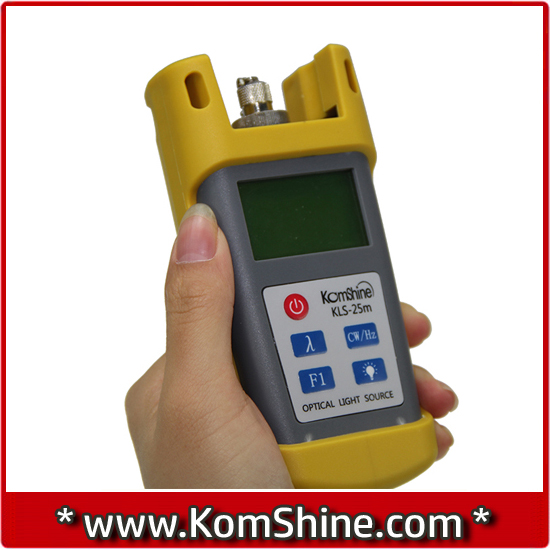 Fiber test tools Komshine Optical Light Source KLS25m equal to EXFO light source