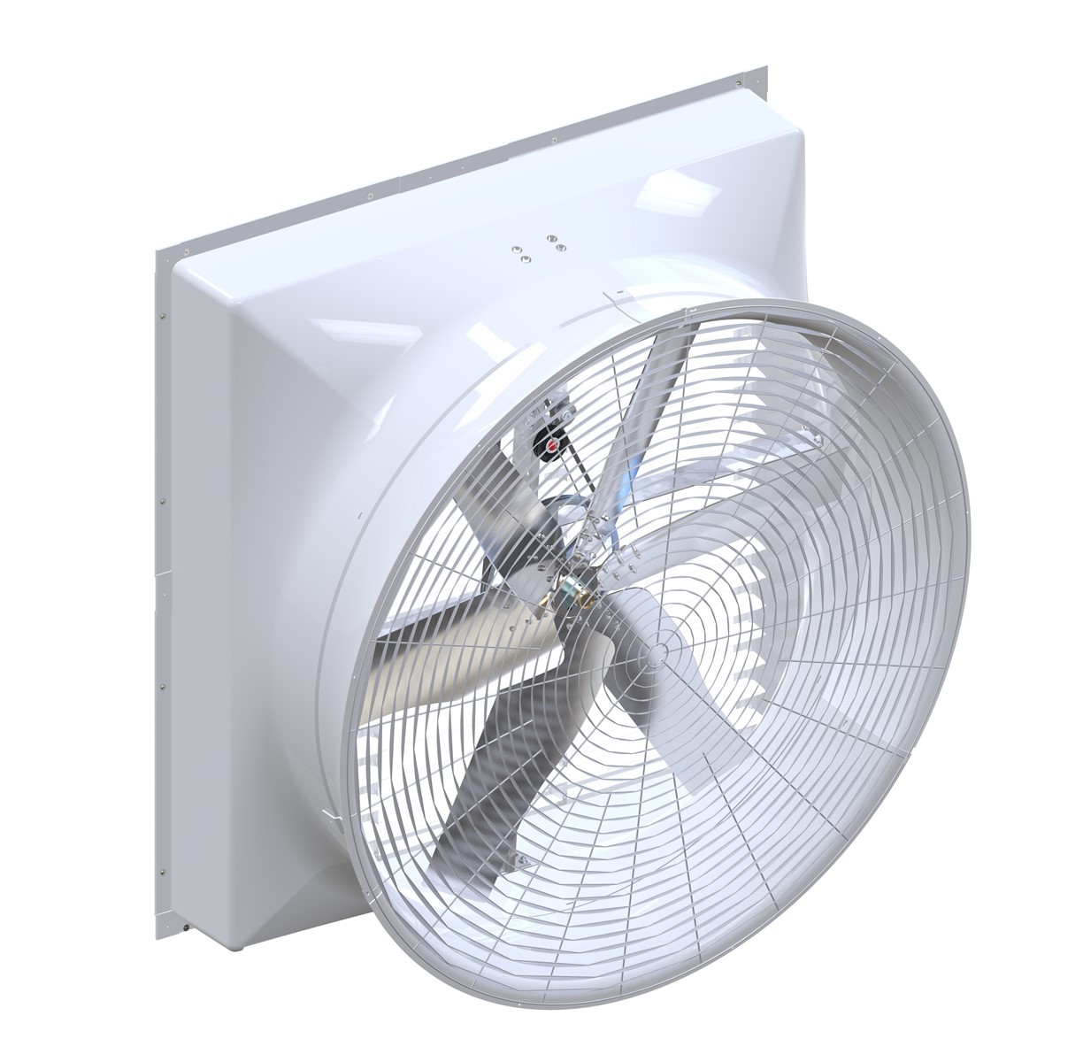 Huge Flow Exhaust Wall Fan 72 with Durable FRP Housing