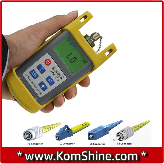 High quality handheld optical power meter KPM25m equal to JDSU OLP35