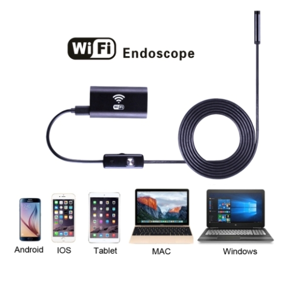 IOS Android Portable Handheld USB Digital Waterproof Microscope As Endoscope and Borescope with Camera Webcam function