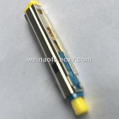 Optic Fiber Attenuator fixed value MU metallic housing