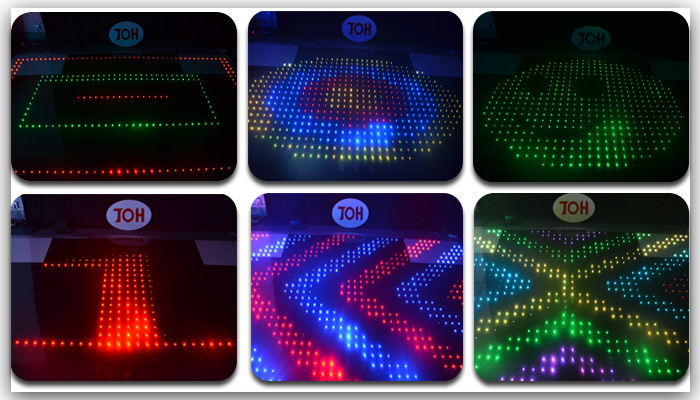 RGB pixel led dance floor panles led video dance floor