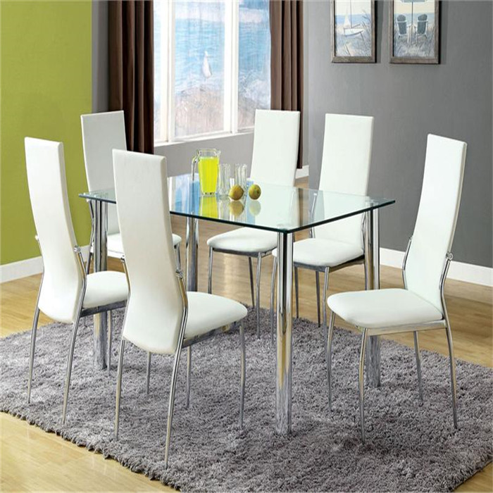 RTG GLASS DINNING ROOM TABLE RECTANGLE