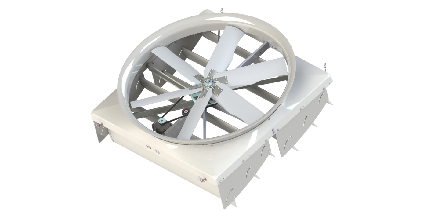 High Power Recirculation Fan Cooling Fan Vhv 72 for Dairy