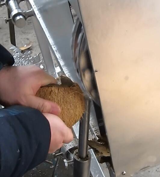 coconut milk process machinecoconut shelling machinecoconut meat cutting machine