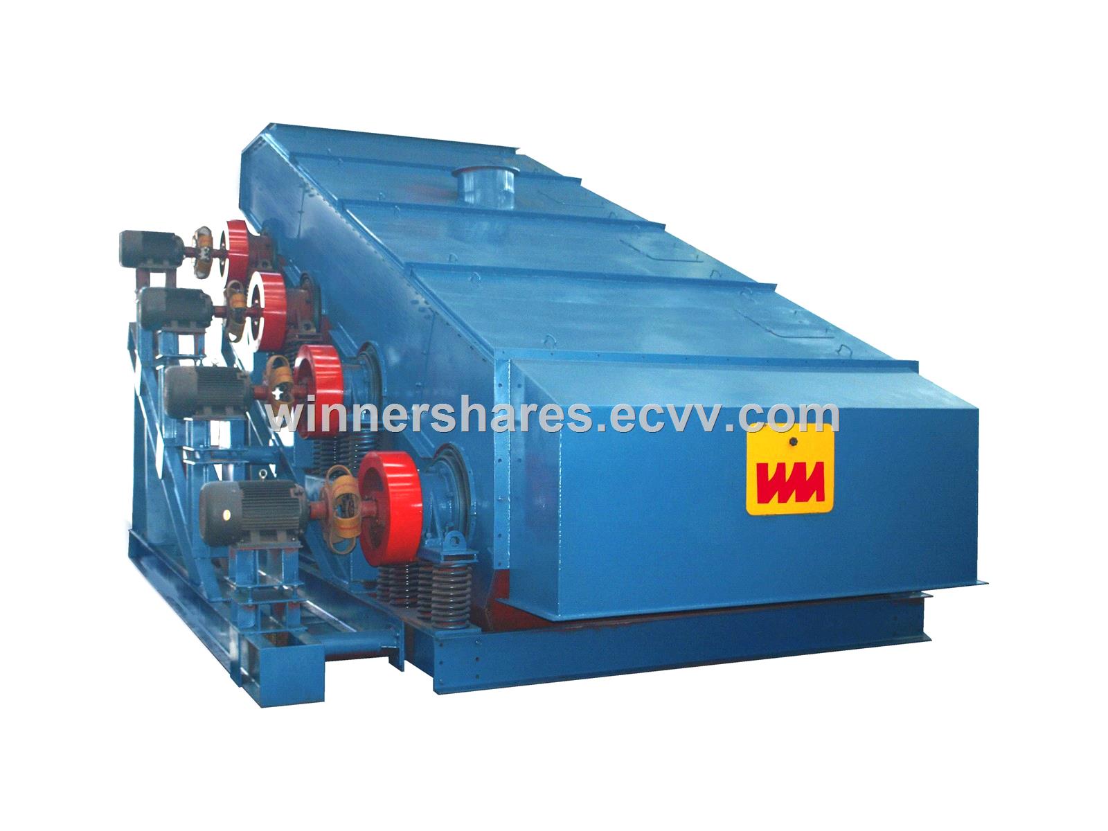 high amplitude vibrating screen