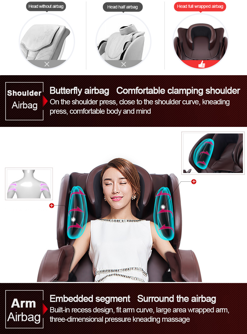 Good quality full body care massage chairs