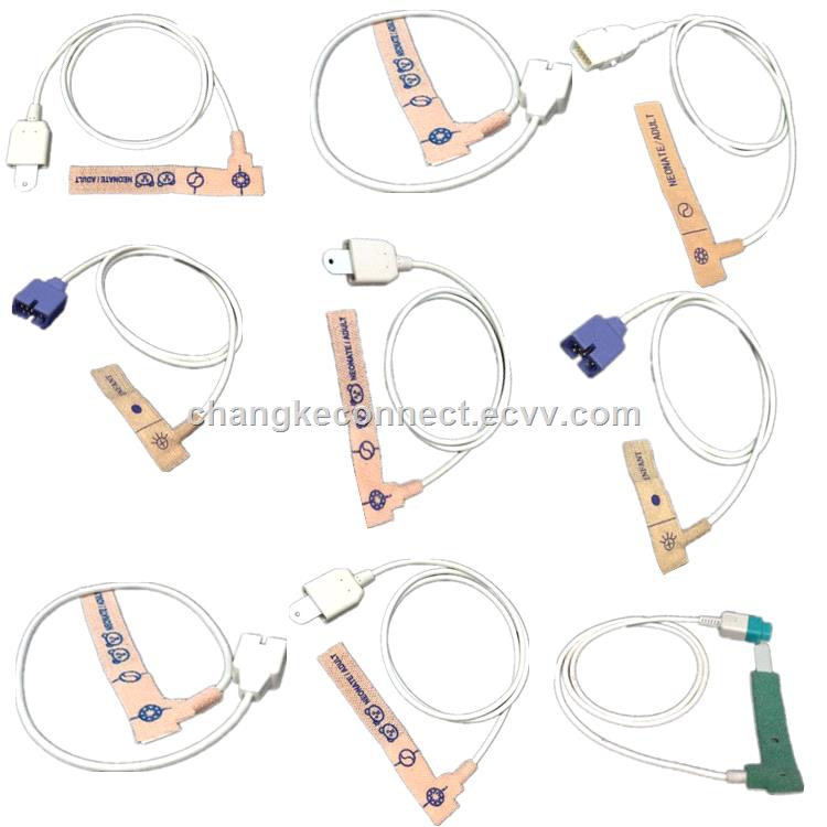 BCI DB9 Pin Adult Finger Clip Reusable SpO2 Sensor