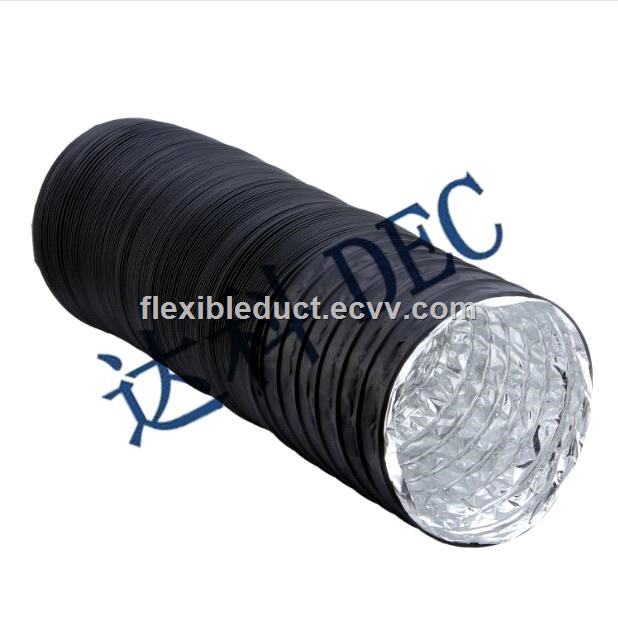 Economical non insulated flexible ventilation ducting 8 inch pvc combined flexible duct