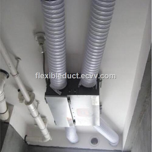 Economical Non Insulated Flexible Ventilation Ducting 8 Inch PVC Combined Flexible Duct