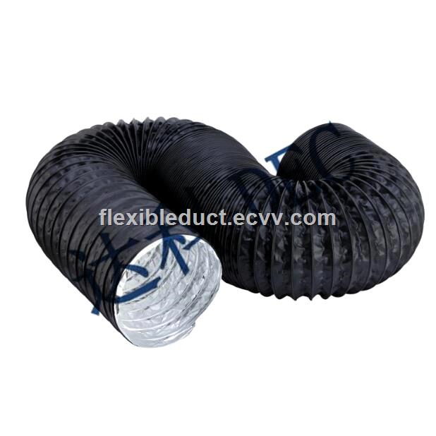 Economical non insulated flexible ventilation ducting 8 inch pvc combined flexible duct