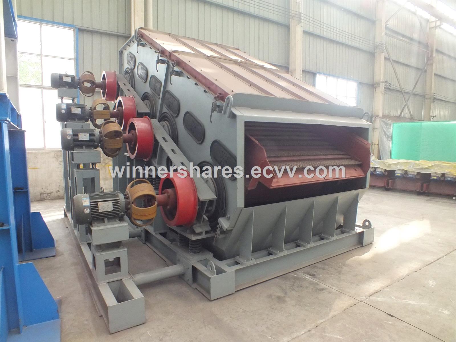 double frequency vibrating screen