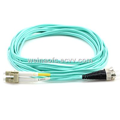 Fiber Optic Patch Cord Cable LCST multimode OM3 duplex