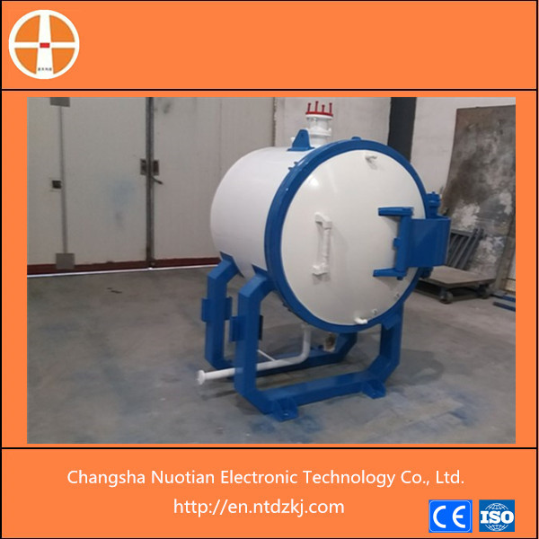 Horizontal type carbonization furnace
