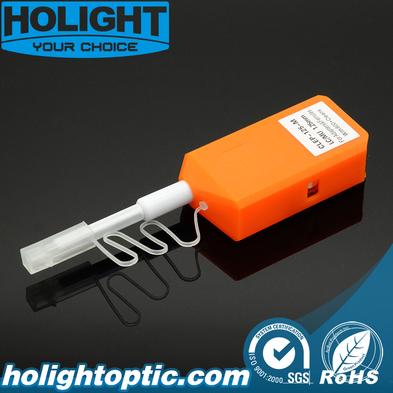Mini One Click Fiber Optic Cleaner for LC and Mu Connector
