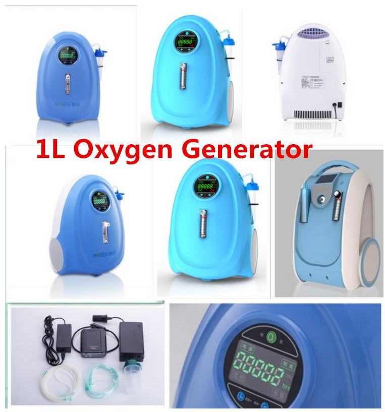 Mini portable oxygen concentrator 1L oxygen generator with battery