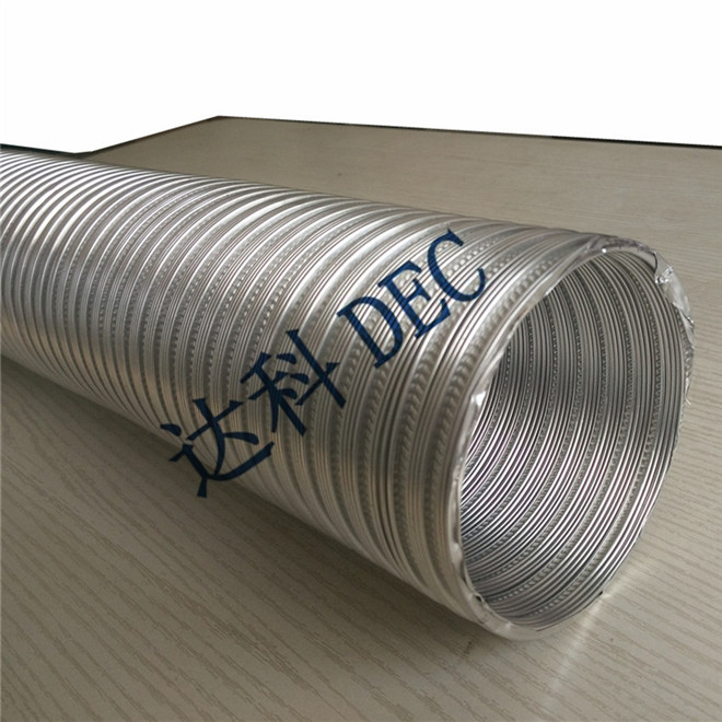 Factory price semi rigid aluminum flexible duct 8 inch heat resistant flexible duct