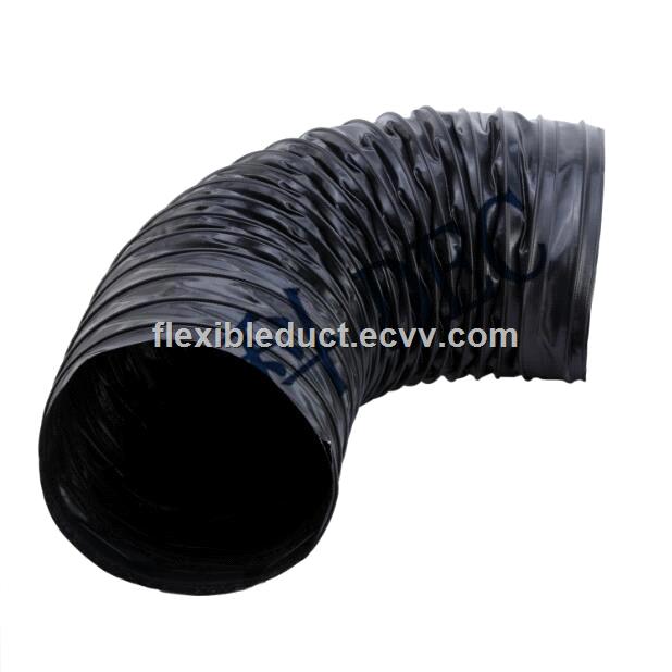 Flame retardant PVC glassfibre flexible uninsulated duct durable flexible ducting canvas for sale