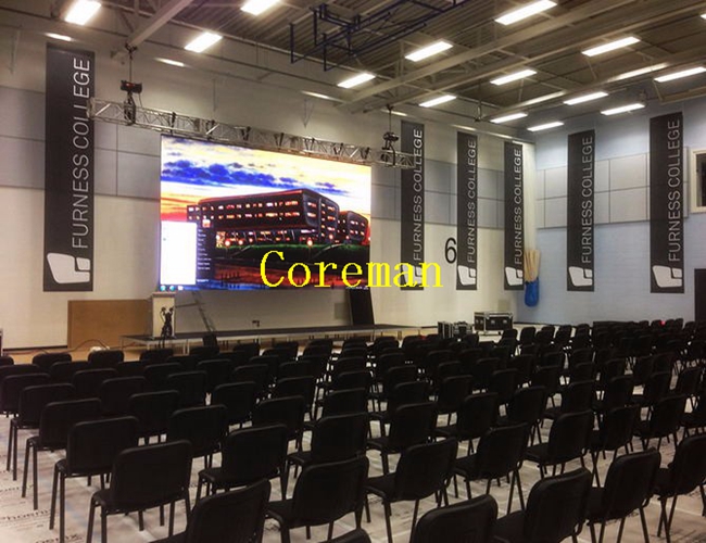 indoor rental LED display p4 full color LED screen 128X128 LED matrix 512X152mm aluminum cabinet LED p3 p4 p5