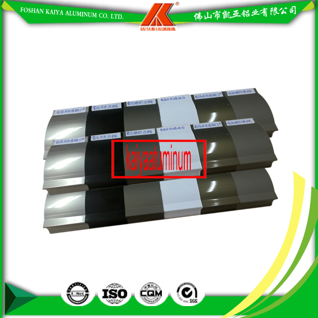 European Style Dyeing Electrophoresis Aluminum Rolling Shutters Door Slat Profiles Frame Factory