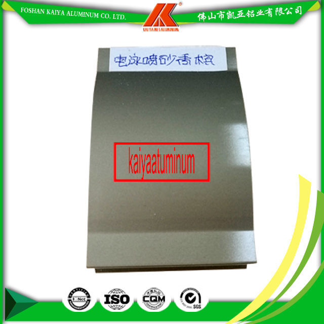 European Style Dyeing Electrophoresis Aluminum Rolling Shutters Door Slat Profiles Frame Factory
