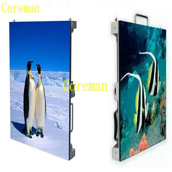 Coreman slim rental cabinet P6 rental led screen monitor outdoor led screen rental wall P25 P3 P4 P5 P6 P8 P10