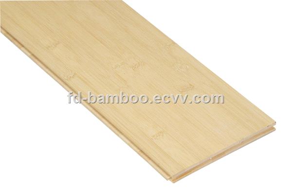 Natural horizontal bamboo flooring