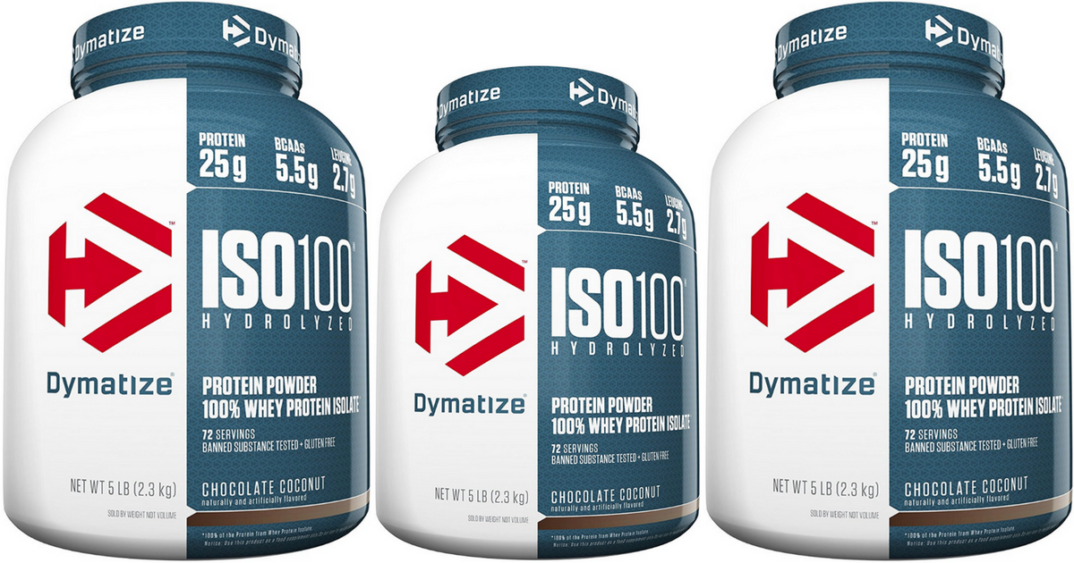 Dymatize ISO100 100 Hydrolyzed Whey Protein Isolate