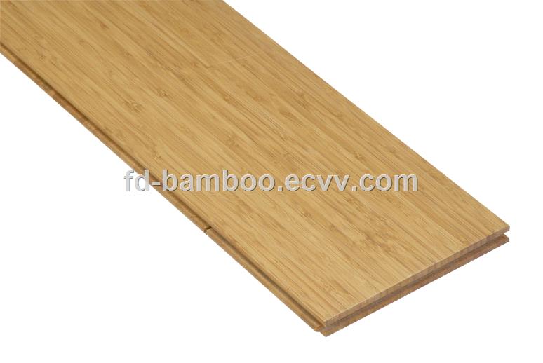 Natural vertical bamboo flooring