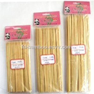 natural high quality bamboo sticks for BBQ