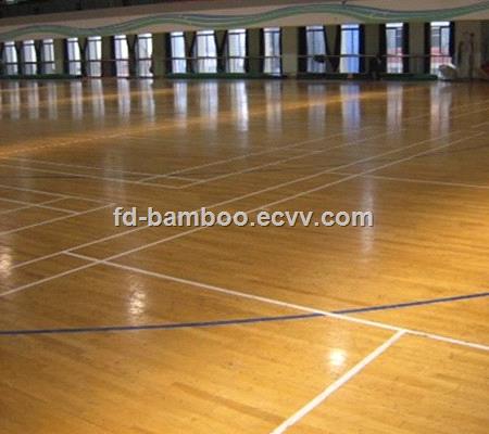 Sports bamboo flooring
