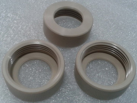 Plastic precision machined part