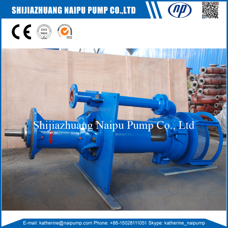 SP China Manufacturer Vertical type of Heavy Duty Slurry Pump