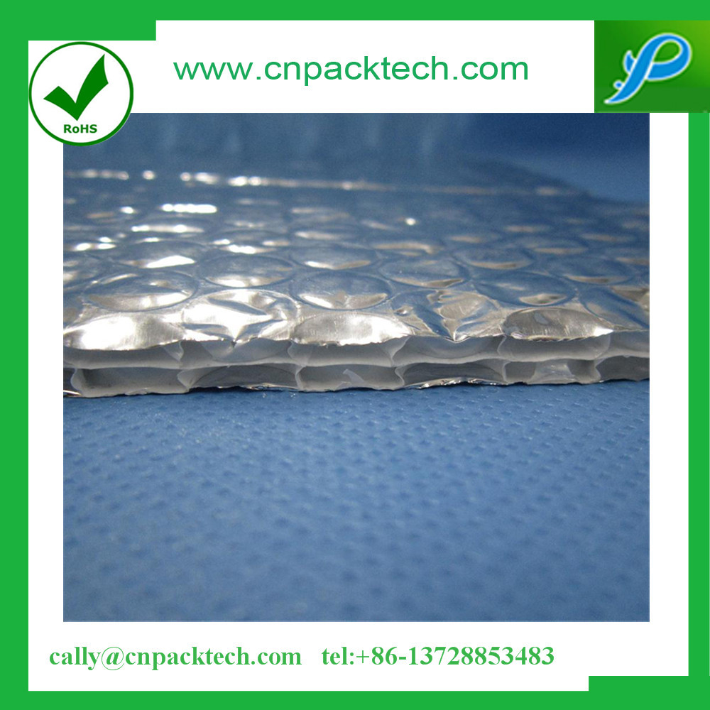 Building Material Aluminum Foil Air Bubble Foil Insulation For Attic and Roof